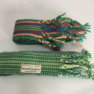Vintage Irish crafts crios cord belt